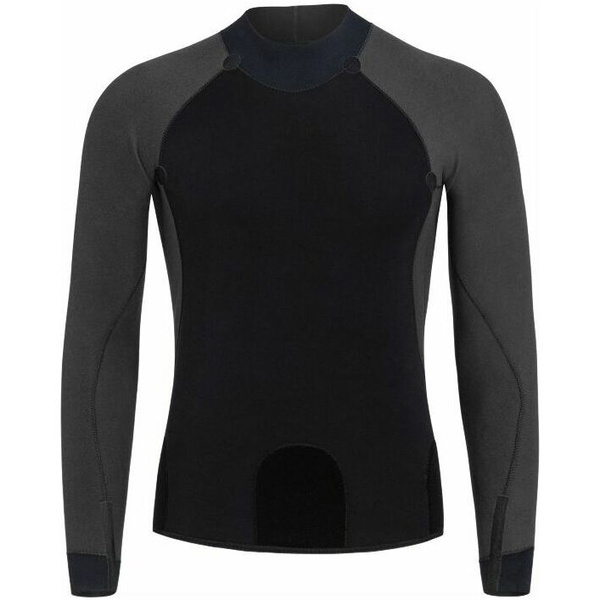 2025 Orca Mens Zeal  Swim Wetsuit Top NN22 - Black